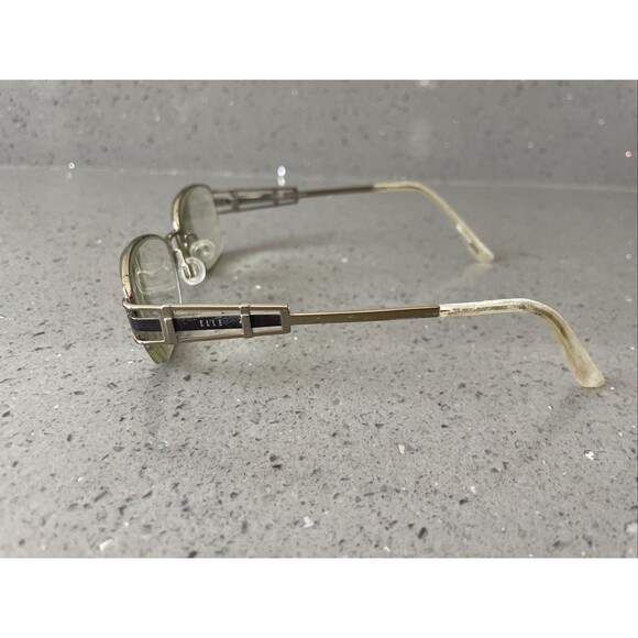 ELLE EL18779 COLOR-GD Eyeglasses Frames ONLY Half Rim 50-18-135 Gold main image 9